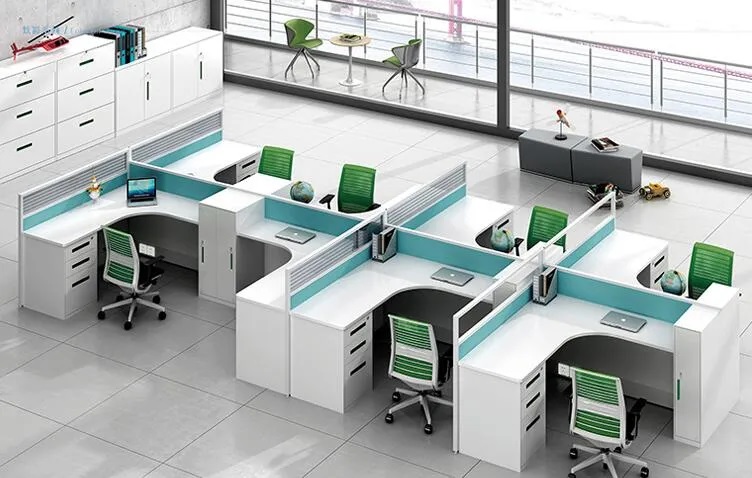 办公桌椅颜色的和谐统一至关重要